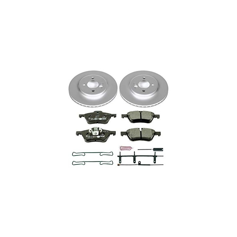 Power Stop ESK5724 Front Euro-Stop Brake Kit Mini Cooper Cooper