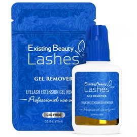 Eyelash Extension Remover and Lash Remover for Lash Extensions - GBL Free Eyelash Glue Remover Dissolves Eyelash Extension Glue by Existing Beauty Lashes 15 ml
