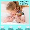 Foot and Wrist Rattles Toy for Infants Portable Socks Baby