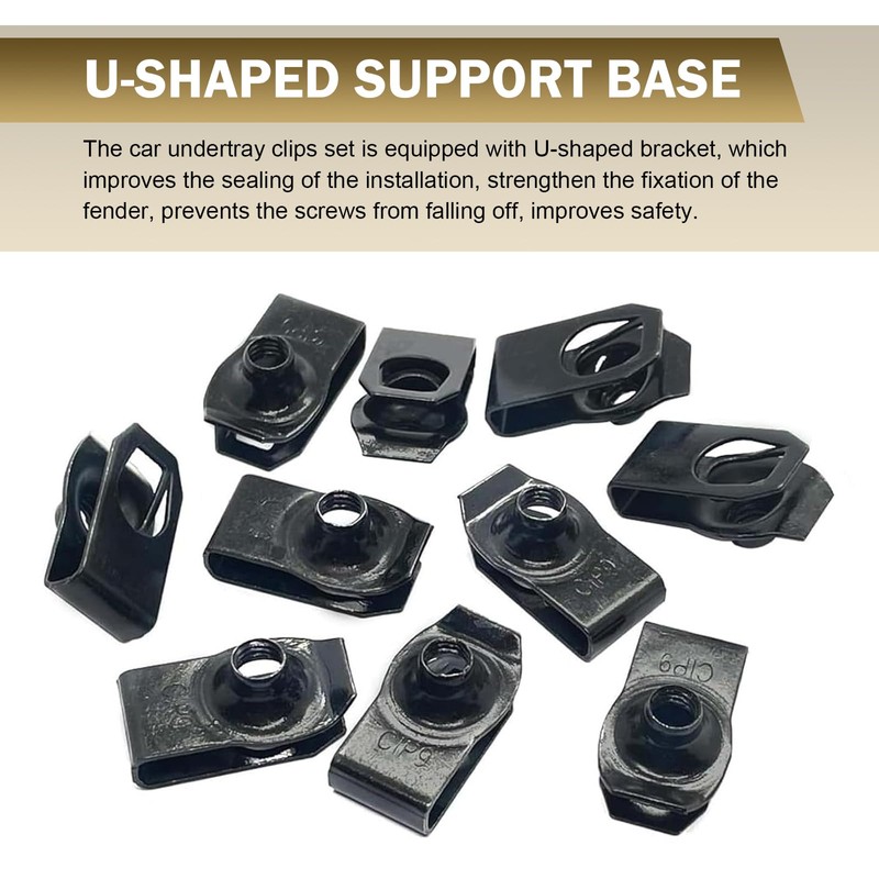 Opuweiy 100 PCS Car Bumper Repair Kit, Universal Body Clips