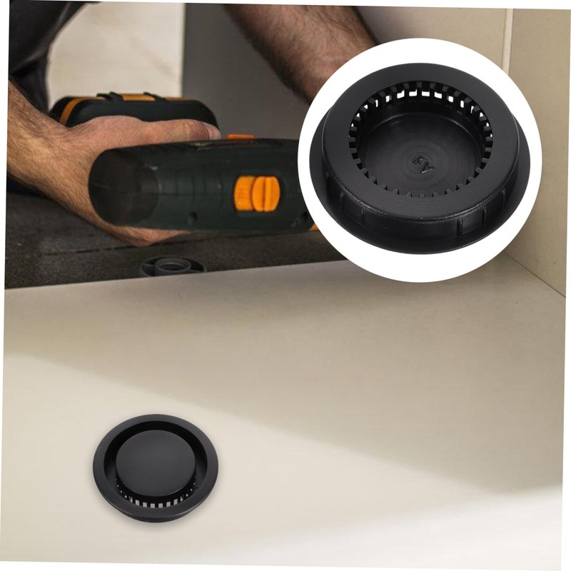 Gadpiparty 6pcs Soffit Vent Covers Breathable Cabinet Door Vents for