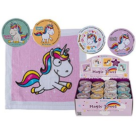 4X Magisches Handtuch Einhorn 30cm Pferd Tier Waschlappen Kinder Mitgebsel