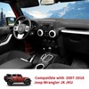 SQQP 18PCS Full Set Interior Trim Kit for Jeep Wrangler