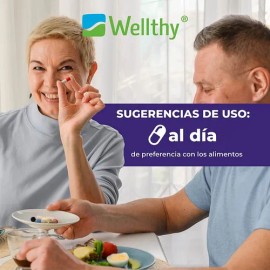 Wellthy Biotina Magnseio Marino 60caps