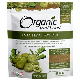 [오가닉 트레디션] 유기농 암라 파우더 200g 암라가루 인디언 구스베리 [Organic Tradition] Organic Amla Powder 200g Amla Powder Indian Gooseberry