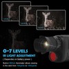 Infrared Night Vision Viewer 7 Levels IR Adjustment Outdoor Monocular