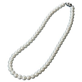 High Rich Quality Shell Pearl Necklace, White Type, BL-229