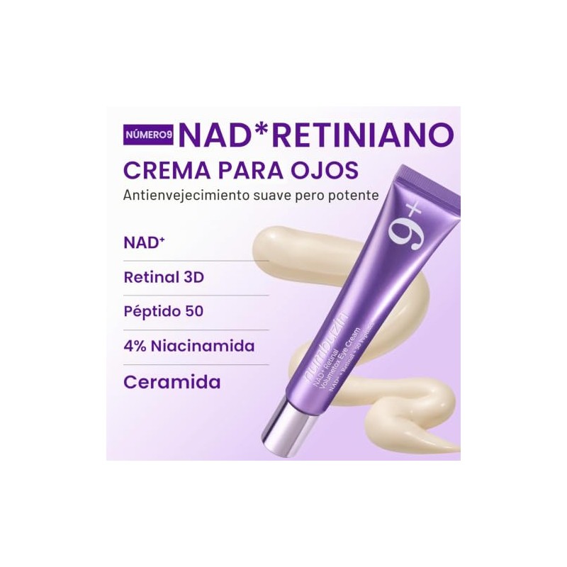 Numbuzin No.9 Nad+ Retinal Volumetox Eye Cream