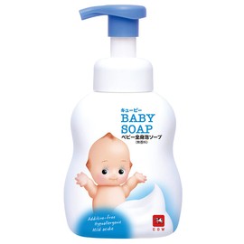 Kewpie Full Body Baby Soap, Foam Type, Pump, 13.5 fl oz (400 ml)
