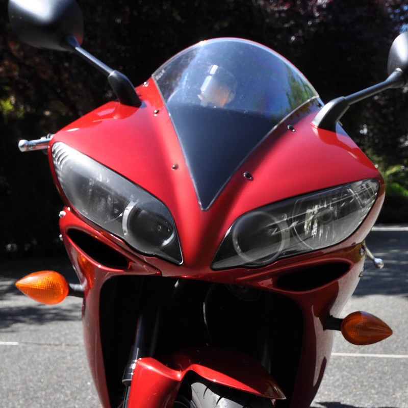 TCT-MOTORPARTS Headlight Head light Lamp Assembly Fits for Yamaha YZF