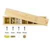TabTime TabTime Bamboo Weekly Pill Box, 7 Day Pill Organiser,
