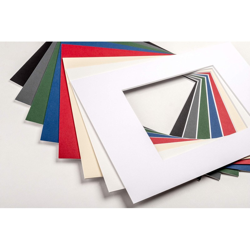 walther Design PassepArtouts Grey for Frame size: 13 x 18