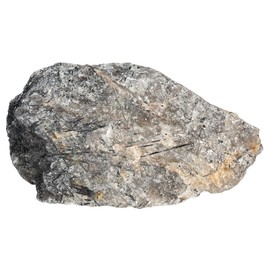 mookaitedecor 501-600g Natural Black Rutilated Quartz Raw Crystal Stone Mineral Specimen for Reiki Healing Desk Decor, Small Semi Precious Black Rough Stone Gift Collectible, Length 9-14.5cm