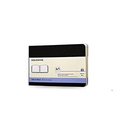 Moleskine ARTSKA2 - Art Cahier Sketchbook - Plain - Pocket - Black