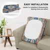 SZXYCZL 1PCS Boho Printed Sofa Cushion Covers, Cute Carpet Pattern