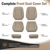 Front Driver and Passenger Side Bottom & Top Back &