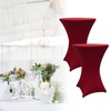 Lumaland high quality standing table cover party event decoration easy