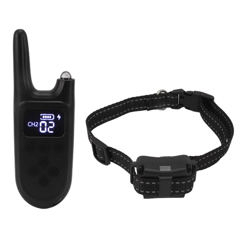 Dog Bark Collar Remote Control Rechargeable Smart IP7 Waterproof Pet