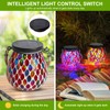 Solar Lights Replacement Top Panel Lantern: Warm White and RGB