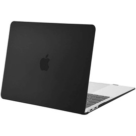 MOSISO Funda Dura Compatible con MacBook Air 13 Pulgadas 2022 2021 2020 2019 2018 Versión A2337 M1 A2179 A1932 Pantalla Retina&Touch ID,Carcasa Rígida de Plástico Protectora Cubierta, Negro