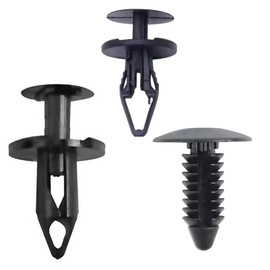 ZHMILY 3 Sizes Fender Liner Clips Compatible with 11589292 Bumper Fastener Rivet 21030249 Door Trim Panel 1605396,1595864 for GMC Trucks Buick Plastic Push Pins