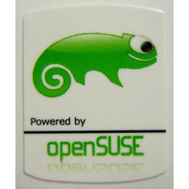 Powered by openSUSE Linux Sticker 19 x 24mm [501]