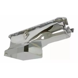 CFR Performance Chrome Oil Pan For 65-90 Chevy Big Block 396 402 427 454 V8 Drag Racing 6 Quart