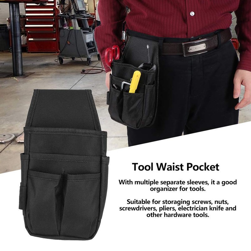 Tool Belt Bag, Multiple Pockets Electrician Tool Belt Bag Waterproof