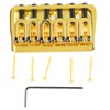 Electric Guitar Fixed Bridge Metal Adjustable Professional Guitar Fixed Bridge