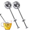 Pack of 2 Stainless Steel Tea Strainer for Loose Tea,