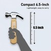 Claw Hammer Small Mallet Hammer with Wood Handle and Alloy
