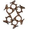 ITOS365 Handmade Songbird Bird on Tree Branch - Aluminium Metal