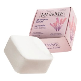 Shampoo Solido Mu&me Lavanda Anticaida 140gr