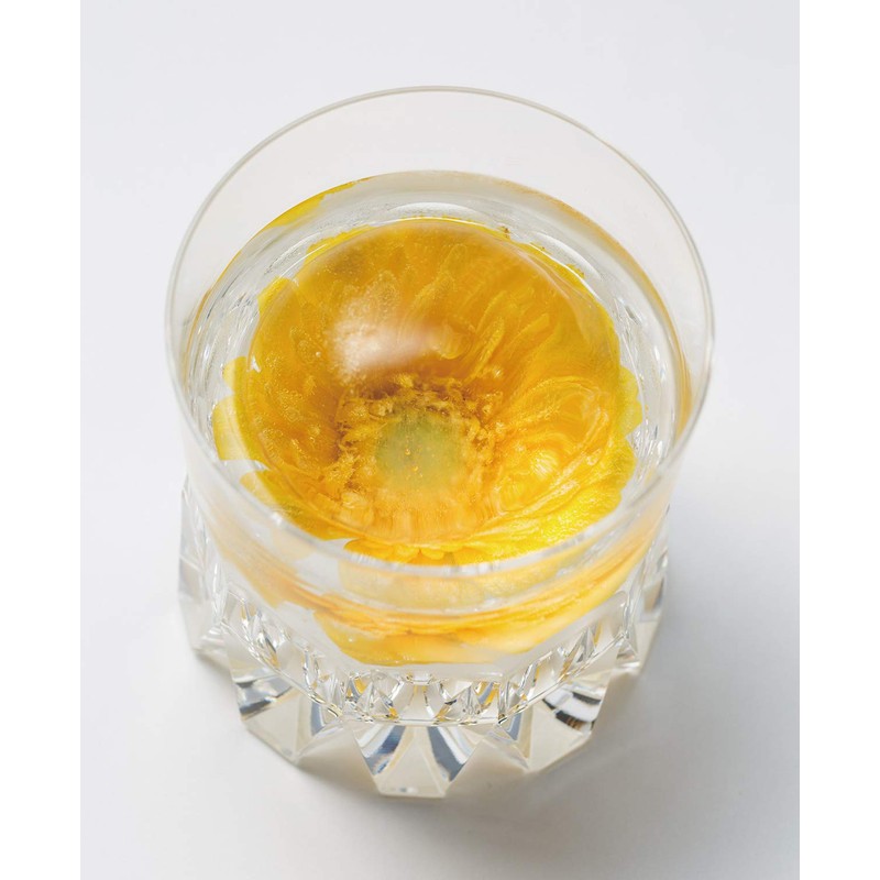 LIKE-IT STK-08L Ice Tray, Clear Round Ice Maker, Approx. 4.3