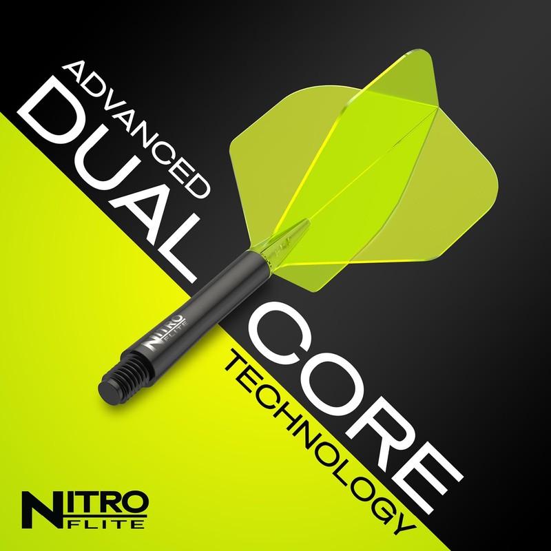 RED DRAGON Darts – Nitro Flite Integrated Flight & Shaft