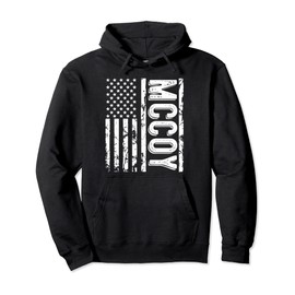 McCoy Last Name Funny Surname Team McCoy Family Reunion Pullover Hoodie