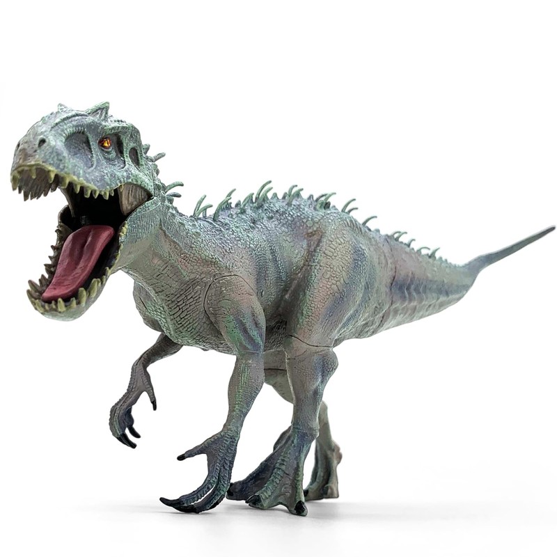 BIROHOSR Dinosaur Playset with 14" Indominus Rex & 8 Detailed