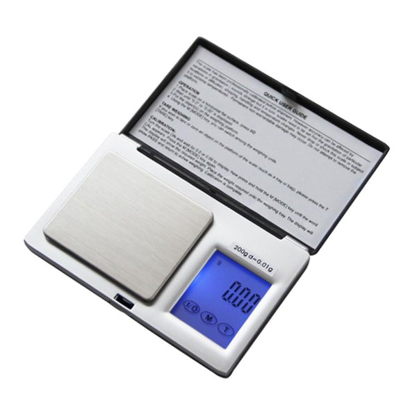 Digital Pocket Scale, Portable Kitchen Scale Precision Electronic Weighing Tool