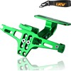 LKV Motorcycle License Plate Bracket Fender Universal Motorcycle Rear Fender LED Light Fender Eliminator Kit Motorcycle License Plate Holder