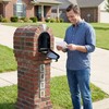 RUBII Magnetic Mailbox Door Replacement, 6 1/4" x 8 1/4"