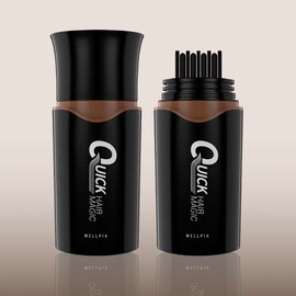 Detailed page [Set of 3] Quick hair magic brush to cover gray hair and gray hair before going out with hazy effect / [3개세트] 외출전 초간편 흰머리 새치커버 퀵 헤어매직 브러시 뿌염효과
