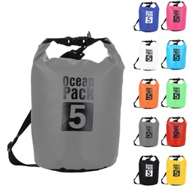 POPOYU Dry Bag, gray, WaterproofBag