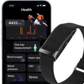 Activity Tracker - Wearable, Fitness, Heart Rate, Sleep, Steps, HRV, Stress, O2