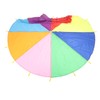 Kids Rainbow Parachute Physical Exercise Sensory Training Kindergarten Outdoor Group