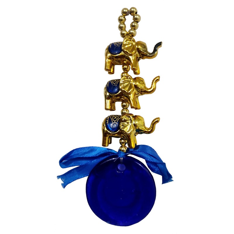 Purpledip Lotus Ganesha: Vastu Feng Shui Lucky Charm Wall Hanging