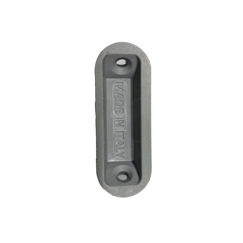 Milcasa Compack - STV Magnetic Latch. Made in Italy., Silver,
