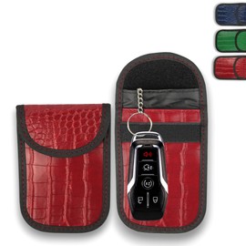 Faraday Pouch for Car Keys, RFID Key Pouch, Car Key Signal Blocker Pouch. Key Protector Signal Blocker Pouch. Key fob Protection Pouch. Compatible with All car Keys.