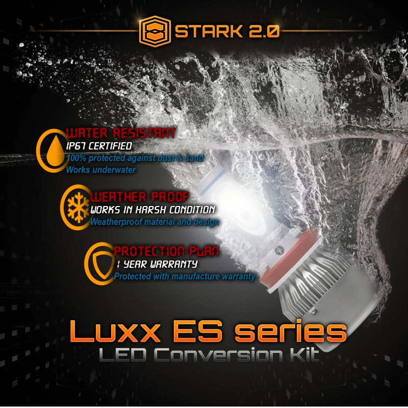 Stark LED 80W 9000LM 6000K 6K White 3-Sided All-In-One Kit