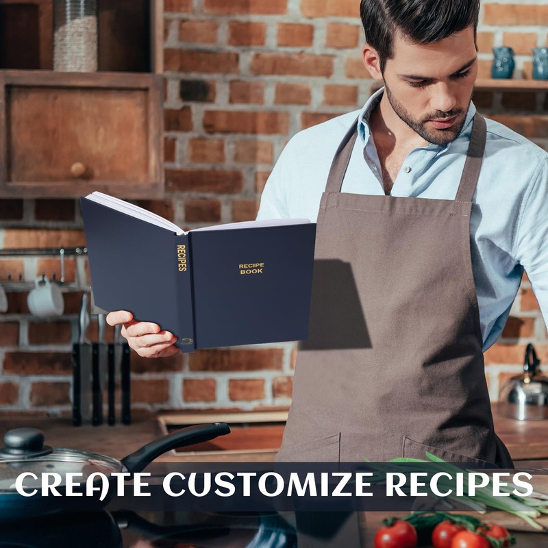 Perfect Blank Recipe book - Recipe Book to Write In