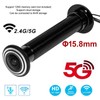 Door Eye Hole IP Camera 2MP Wide Angles 5G Dual